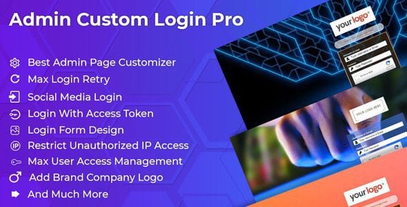 Admin Custom Login Pro 6.5 — Плагин для кастомизации входа