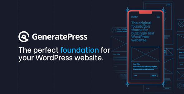 GeneratePress Premium 2.5.5 — Лёгкая тема WordPress