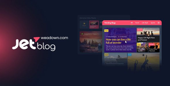 JetBlog 2.4.8 — Плагин для блогов на Elementor