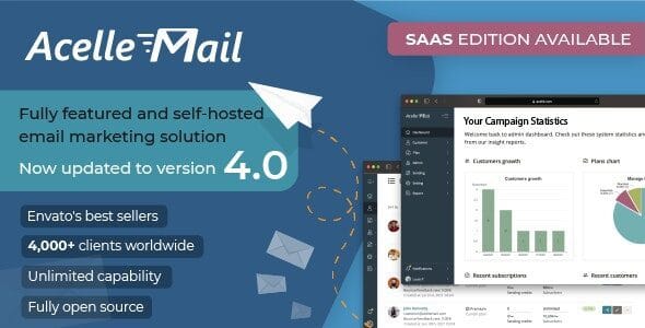Acelle 4.0.26 — Веб-приложение для email-маркетинга