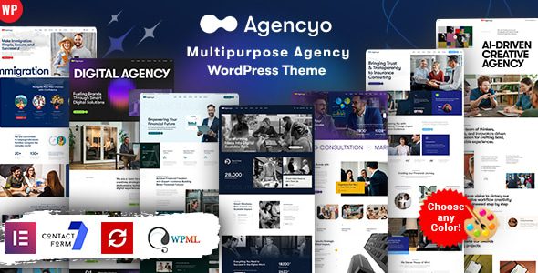 Agencyo 1.0 — Тема WordPress для цифровых агентств