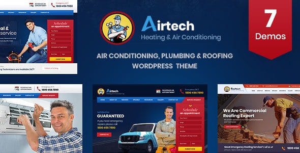 Airtech 3.4.0 — Тема для сантехников и ремонта