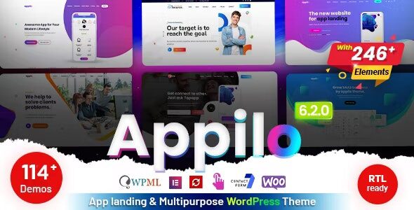 Appilo 7.0.0 — Лендинг для приложений