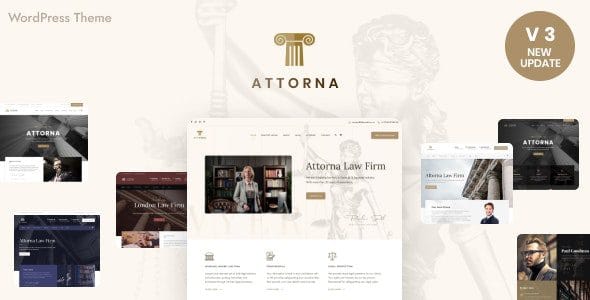 Attorna 3.0 — Тема WordPress для юристов