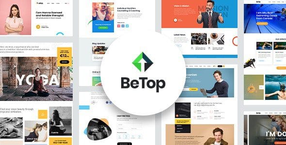 BeTop 1.1.7 — Тема WordPress для коучинга и спикеров