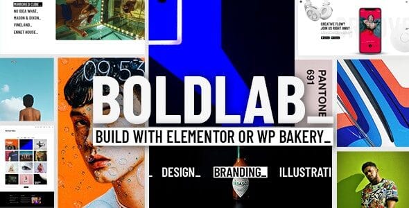 Boldlab 2.6.0 — Тема WordPress для креативных агентств