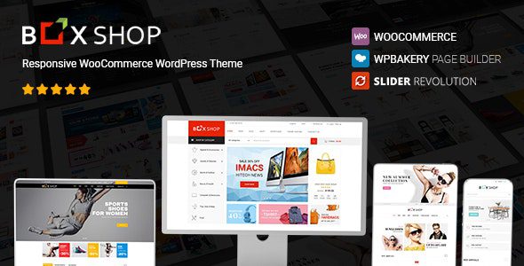 BoxShop 2.4.9 — Адаптивная тема WordPress для WooCommerce