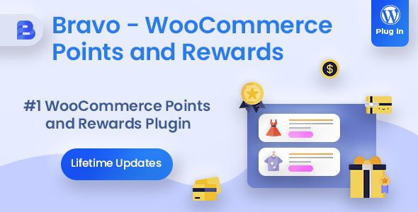 Bravo — WooCommerce Points and Rewards 2.5.9 — плагин лояльности
