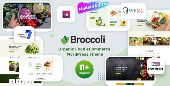 Broccoli 1.0 — Тема WooCommerce для органических магазинов