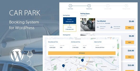 Car Park Booking System for WordPress 2.7 — Система бронирования парковок