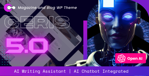 Ceris 5.5 — Тема WordPress для газет и журналов