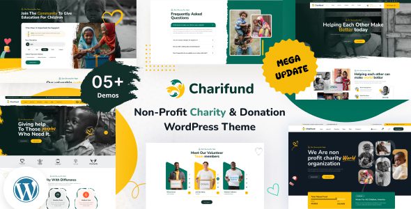 ChariFund 1.4.0 — Тема WordPress для благотворительности
