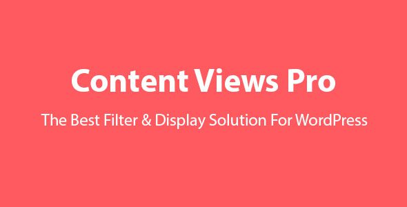 Content Views Pro 7.3 — Плагин для фильтрации и сетки