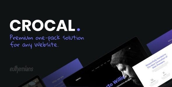 Crocal 2.2.1 — Многоцелевая адаптивная тема WordPress