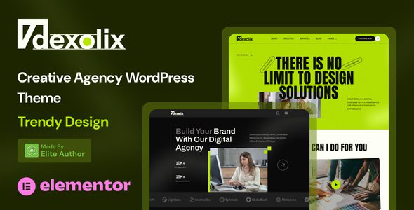 Dexolix 1.0.0 — Тема WordPress для digital-агентств
