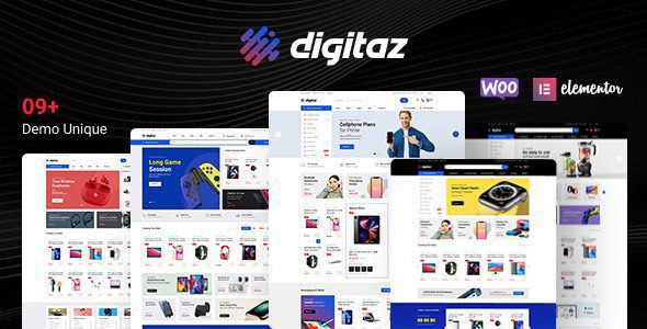 Digitaz 1.3.0 — Тема для электроники на WooCommerce