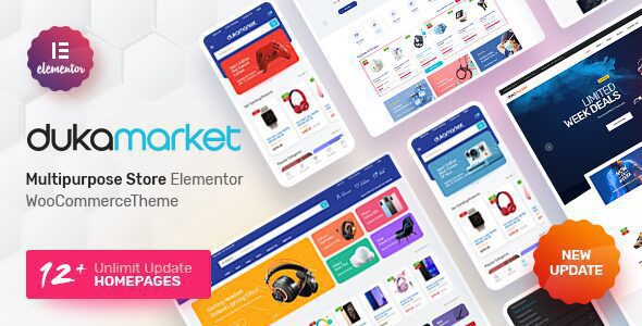 DukaMarket 1.3.0 — Многоцелевая тема WordPress