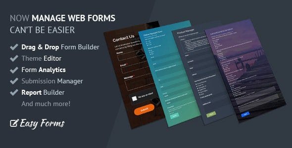 Easy Forms 1.18.4 — Продвинутый конструктор и менеджер форм