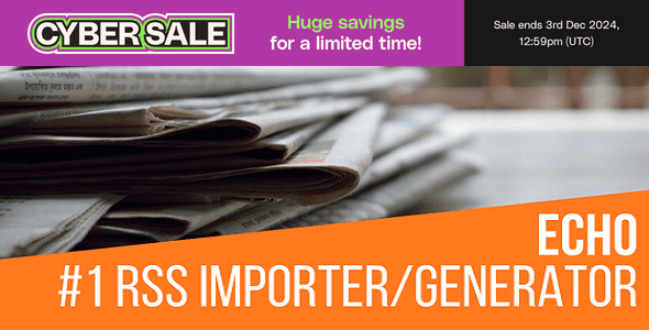 Echo RSS Feed Post Generator Plugin for WordPress 5.5.1 — Плагин автоблогинга