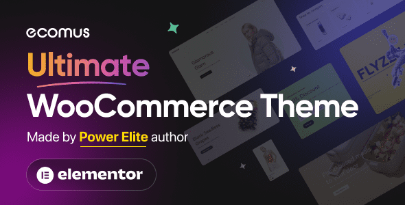 Ecomus 2.4.6 — Многоцелевая тема WooCommerce