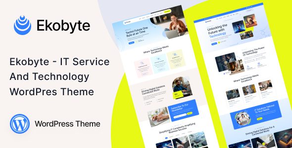 Ekobyte 1.0.0 — Тема WordPress для IT-услуг