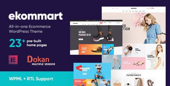 ekommart 4.1.6 — Универсальная тема WordPress для электронной коммерции