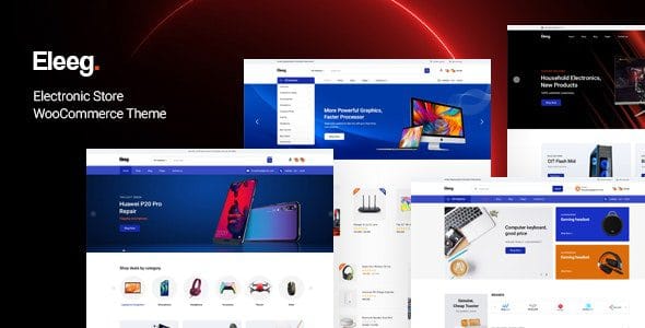 Eleeg 1.0.1 — Тема WooCommerce для электроники