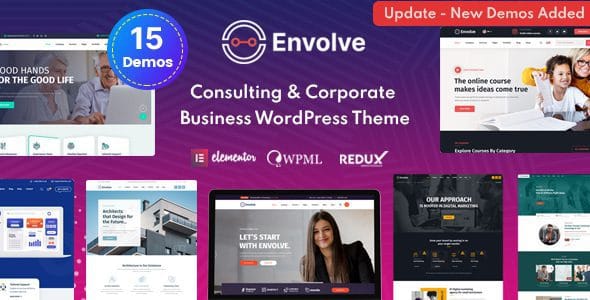 Envolve 2.2 — Тема WordPress для консалтинга