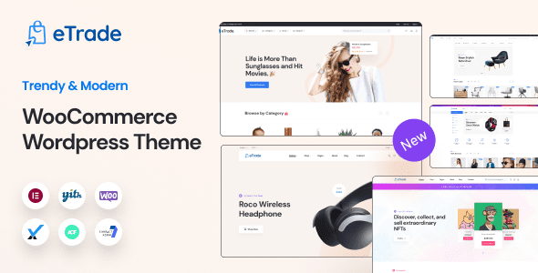 eTrade 1.1.7 — Тема WordPress для WooCommerce
