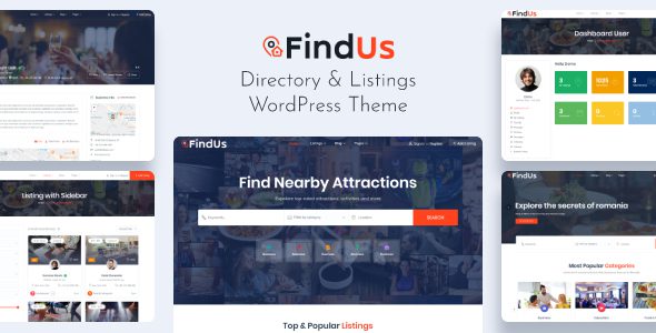 Findus 1.1.64 — Тема WordPress для каталогов