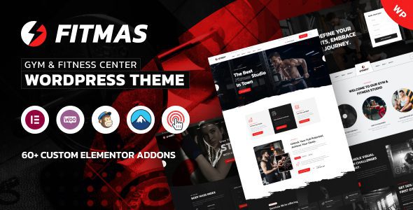 Fitmas 1.0.4 — Тема WordPress для спортзала и фитнес-центра