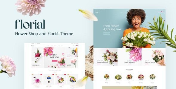 Florial 1.7 — Тема WordPress для цветочного магазина