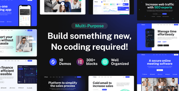 Flowto 1.0.9 — Тема WordPress для стартапов