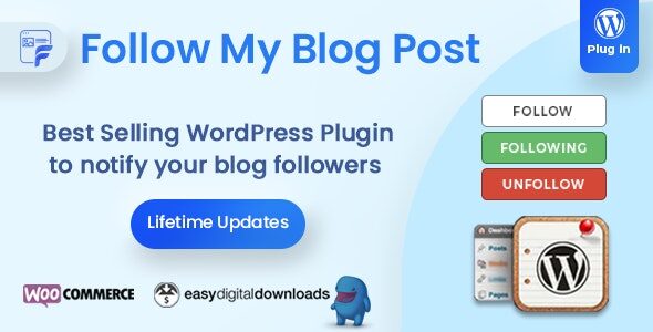 Follow My Blog Post 2.4.2 — Плагин WordPress для отслеживания
