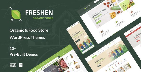 Freshen 1.0.32 — Тема WordPress для магазина органических продуктов