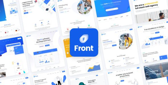 Front 1.2.4 — Многоцелевая бизнес-тема WordPress