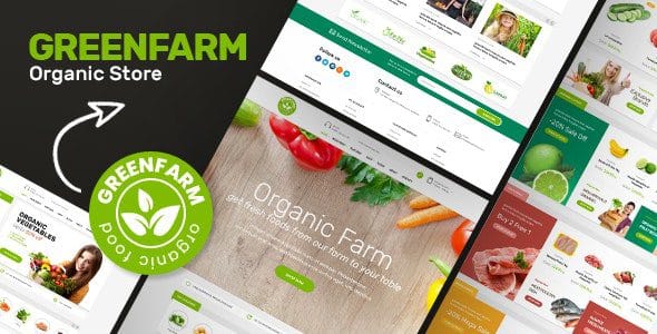 Greenfarm 1.1.5 — Органическая тема для WooCommerce WordPress