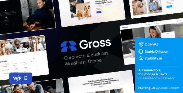 Gross 1.6.0 — Тема WordPress для бизнеса