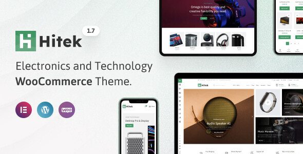 Hitek 1.8.2 — Тема WooCommerce для электроники