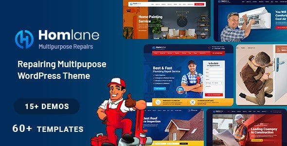 Homlane 1.6 — Многоцелевая тема WordPress для сервисных услуг