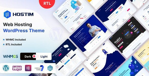 Hostim 4.3.0 — Тема WordPress для хостинга с WHMCS