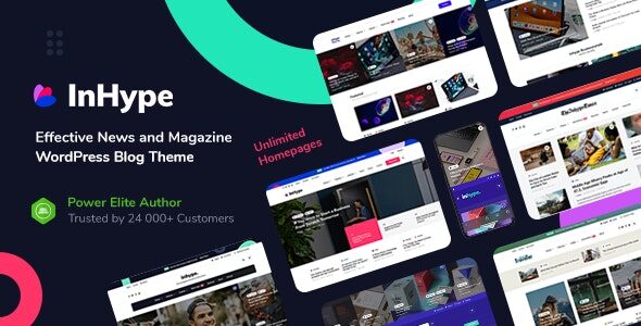 InHype 1.5.2 — Тема WordPress для блога и журнала