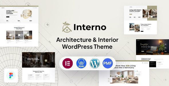 Interno 1.0.9 — Тема для архитектуры и дизайна