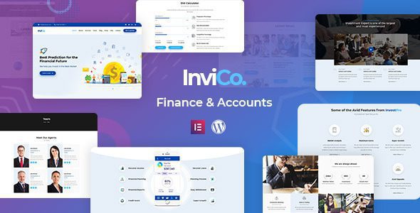 Invico 2.7 — Тема WordPress для консалтингового бизнеса