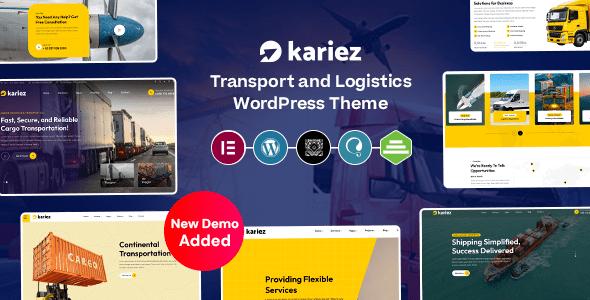 Kariez 1.1.1 — Тема WordPress для транспорта и логистики