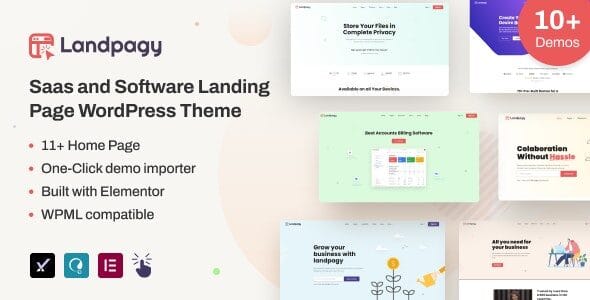 Landpagy 1.8.2 — Многоцелевая тема WordPress для лендингов