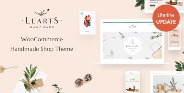 LeArts 1.8.4 — Тема WooCommerce для handmade-магазина