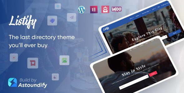 Listify 3.2.8 — Тема WordPress для каталогов