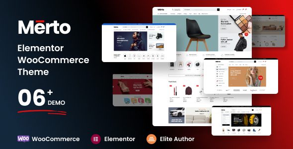 Merto 1.3.7 — Многоцелевая тема WordPress для WooCommerce
