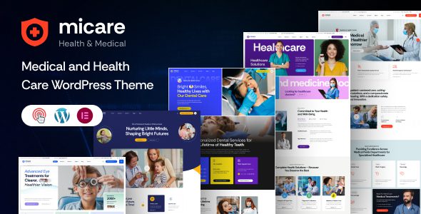 Micare 1.0.1 — Тема WordPress для медицины и здравоохранения